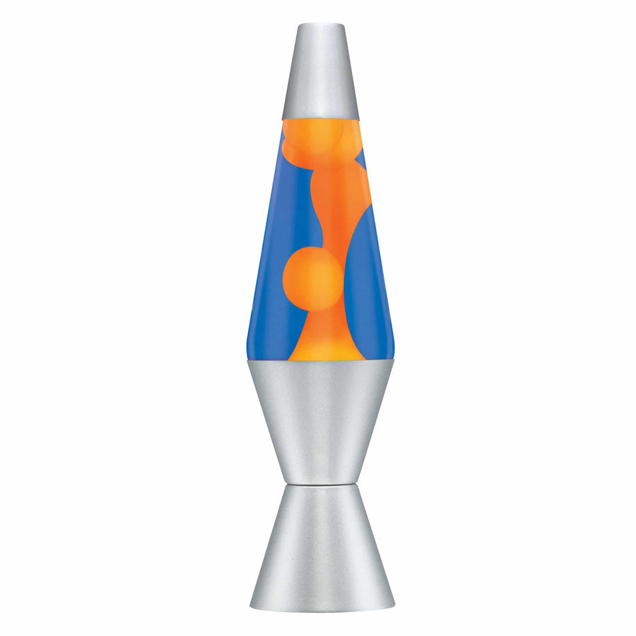 14.5” LAVA LAMP – ORANGE/BLUE/SILVER H5