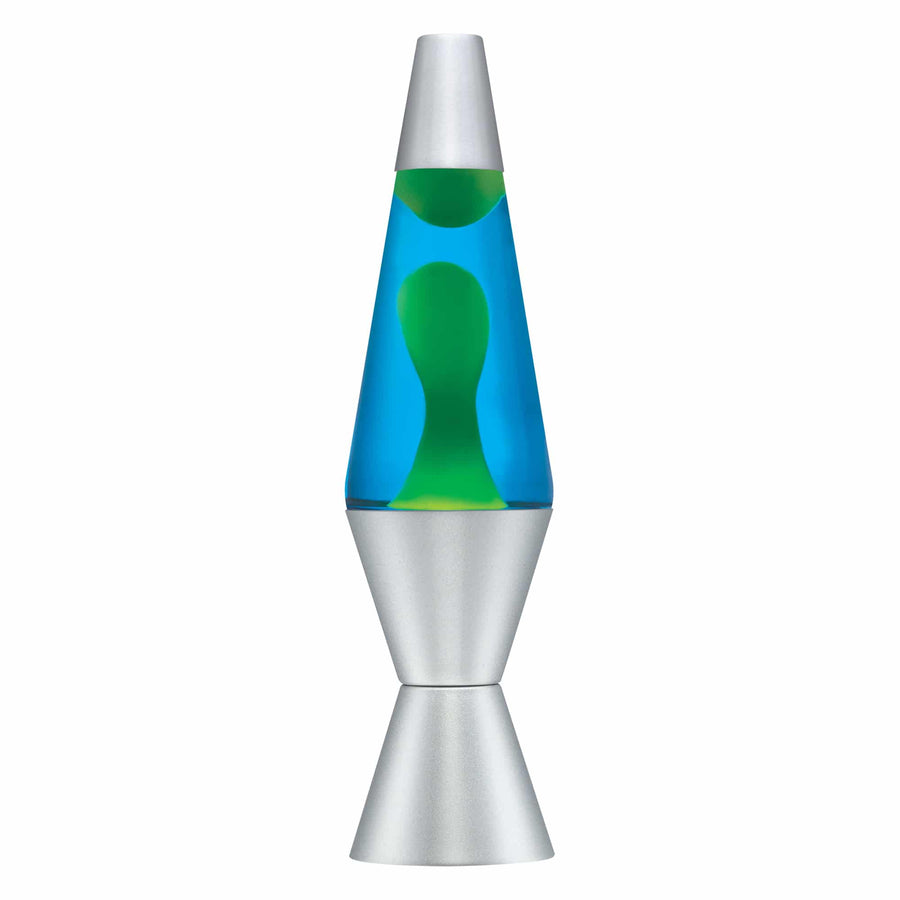 14.5” LAVA LAMP – YELLOW/BLUE/SILVER Y8