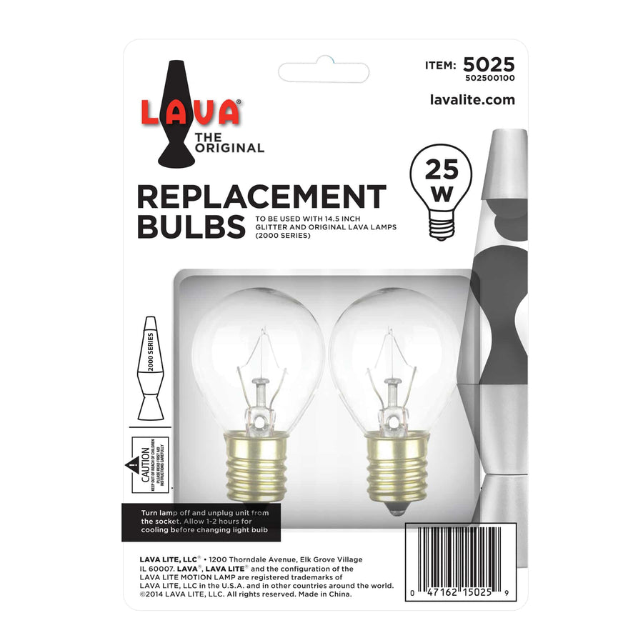 25W LAVA LAMP LIGHT BULB W/TRAY A0