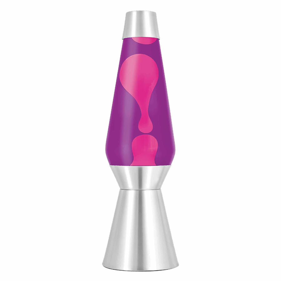 27″ LAVA LAMP GRANDE – PINK/PURPLE/SILVER A1