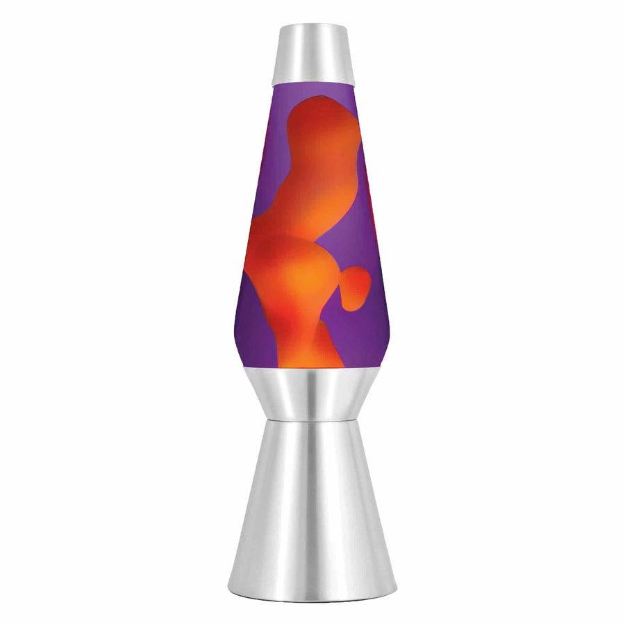 27″ LAVA LAMP GRANDE – YELLOW/PURPLE/SILVER D6